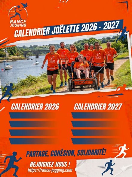 calendrier joëlette 2026 2027